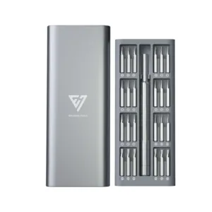Atsuktuvo ir antgalių rinkinys WRYEDGE TOOLS Precise Line 25 in 1