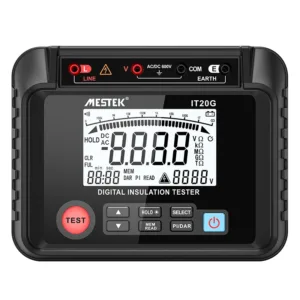 Izoliacijos varžos matuoklis MESTEK IT20G