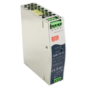 Maitinimo šaltinis MEAN WELL SDR-75-12 DIN