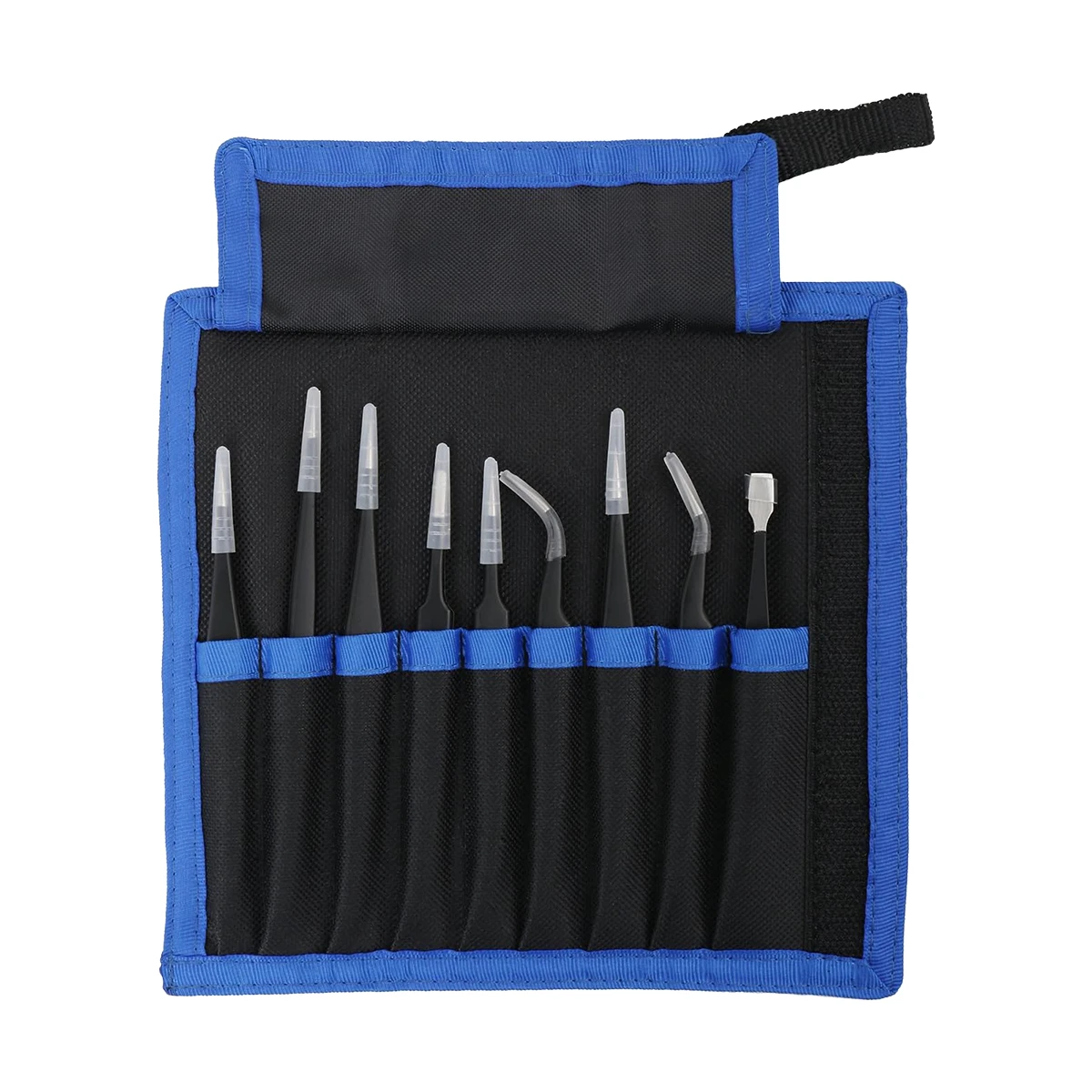 Tweezers set profesionalių pincetų rinkinys