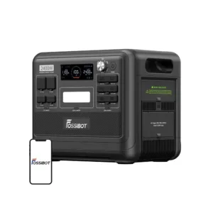 FOSSIBOT F2400 2400W Black