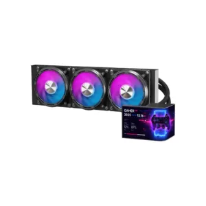 CPU aušintuvas DarkFlash UV360 4 darkFlash UV360 CPU Cooler Black game