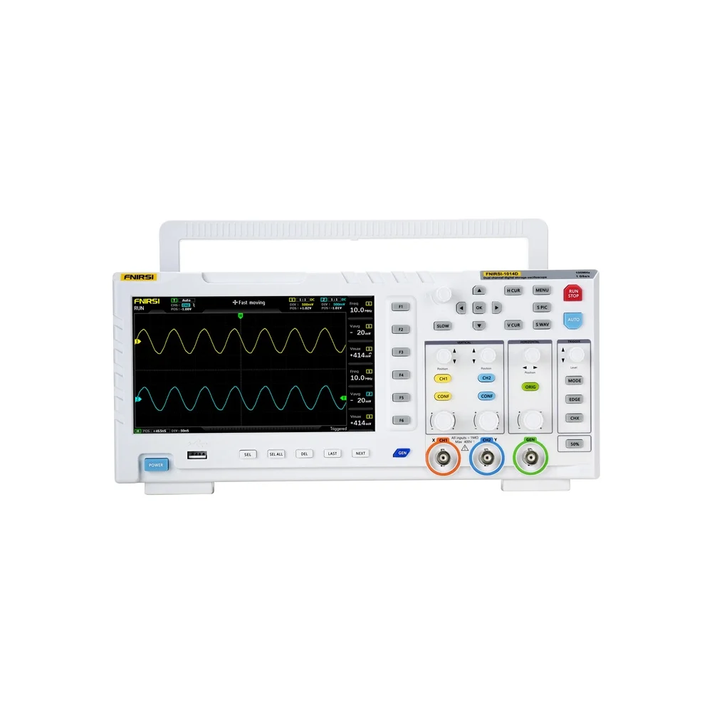 FNIRSI 1014D 2-in-1 oscilloscope signal generator 1 FNIRSI 1014D 2-in-1 oscilloscope signal generator