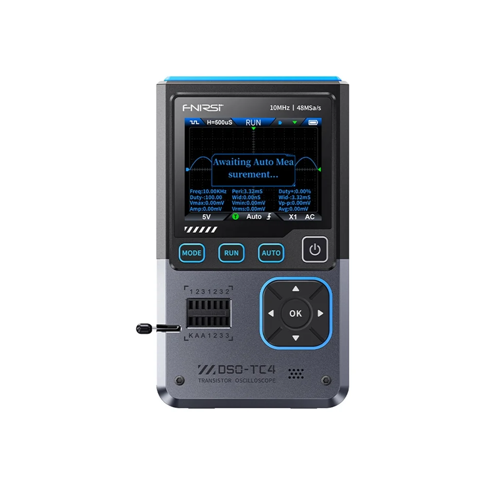 Portable 3-in-1 mini oscilloscope FNIRSI DSO-TC4 1 Portable 3-in-1 mini oscilloscope FNIRSI DSO-TC4