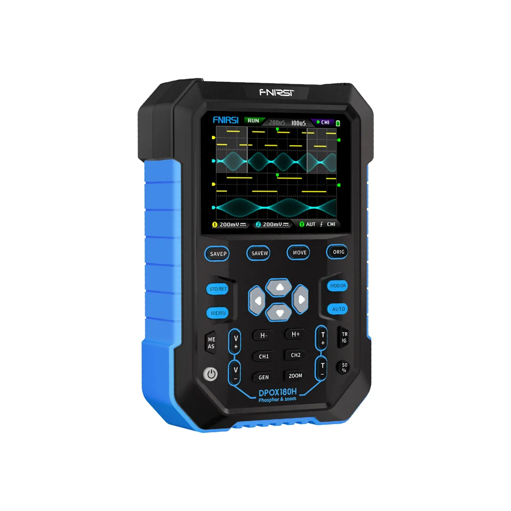 FNIRSI DPOX180H 2-in-1 Handheld Digital Phosphor Oscilloscope 2 FNIRSI DPOX180H 2-in-1 Handheld Digital Phosphor Oscilloscope