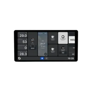 6.95" Shelly Wall Display X2i WiFi/BLU control panel (black)