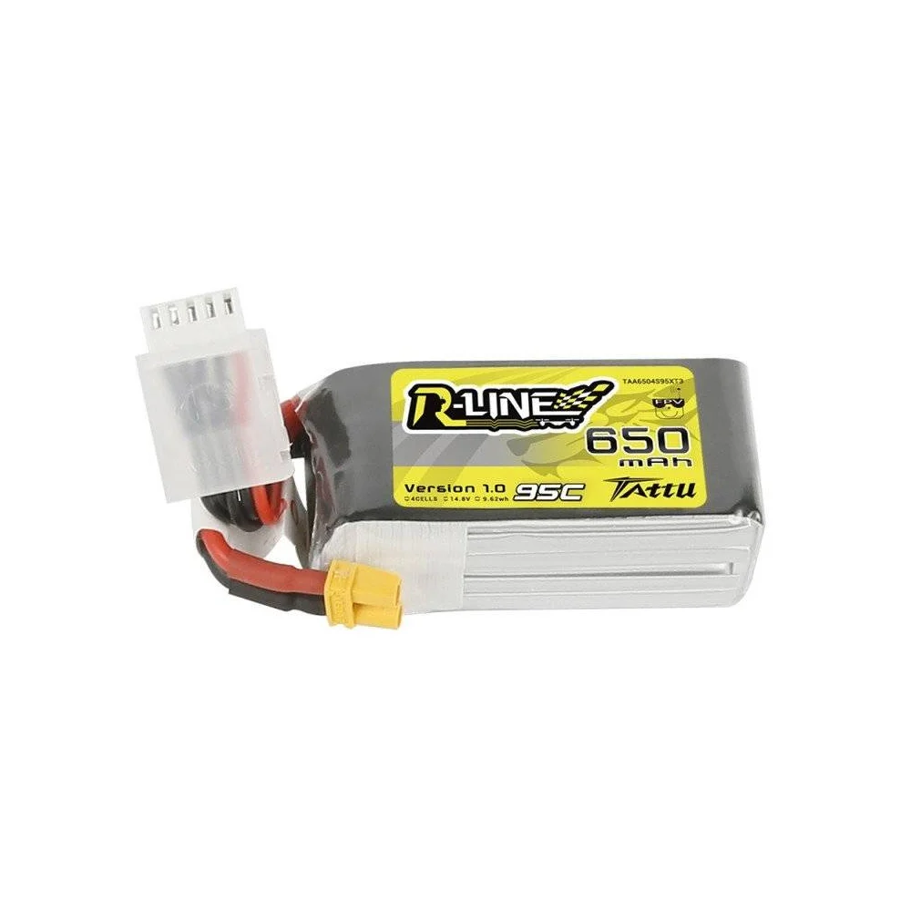 Battery Tattu R-Line 650mAh 14,8V 95C 4S1P XT30 1 Battery Tattu R-Line 650mAh 14,8V 95C 4S1P XT30