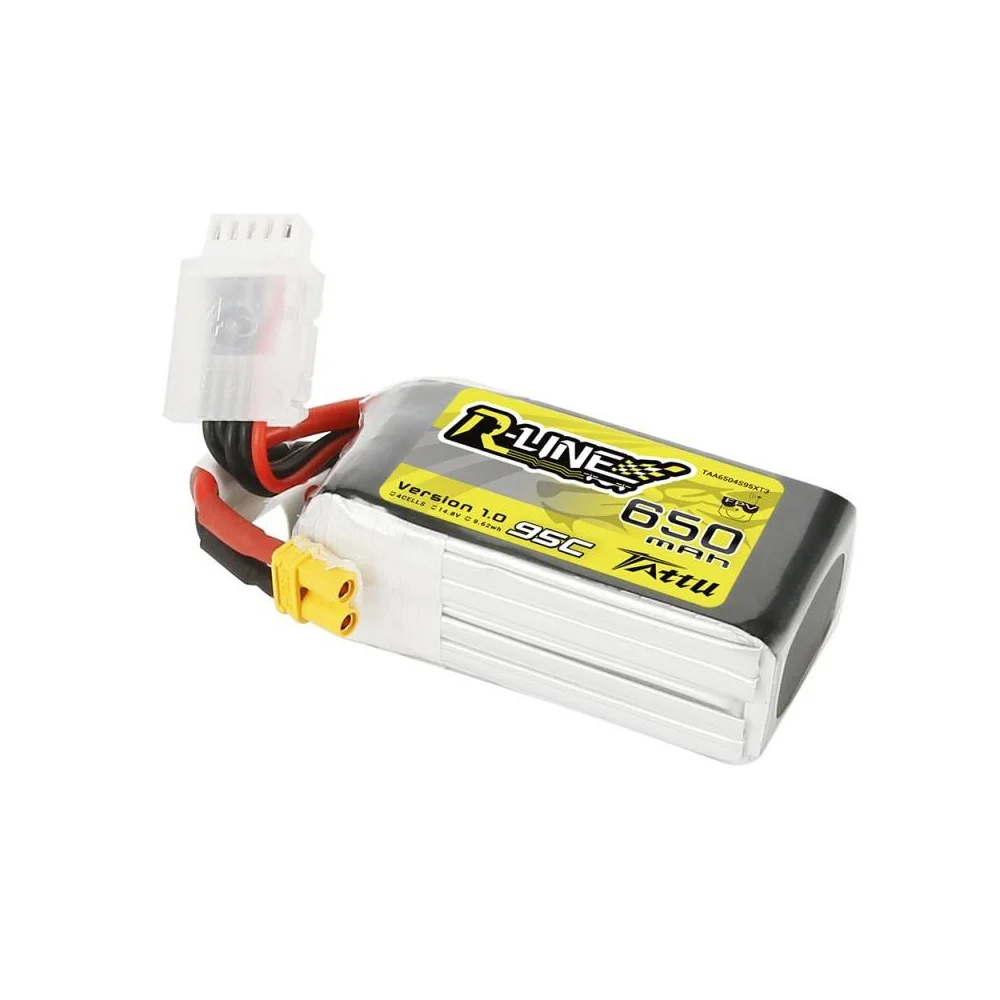 Battery Tattu R-Line 650mAh 14,8V 95C 4S1P XT30 3 Battery Tattu R-Line 650mAh 14,8V 95C 4S1P XT30
