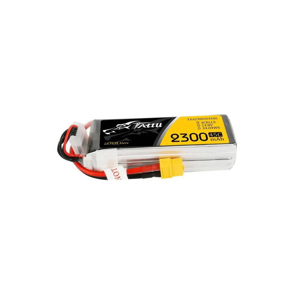 Battery Tattu 2300mAh 14,8V 75C 4S1P XT60 1 Battery Tattu 2300mAh 14,8V 75C 4S1P XT60