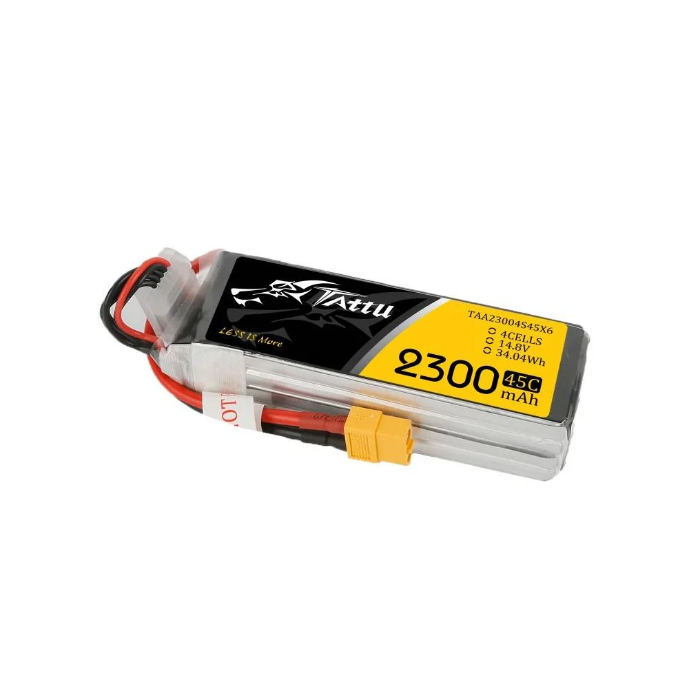 Battery Tattu 2300mAh 14,8V 75C 4S1P XT60 3 Battery Tattu 2300mAh 14,8V 75C 4S1P XT60