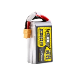 Tattu R-Line 5.0 1050mAh 22.2V 6S 150C XT60 Plug Battery