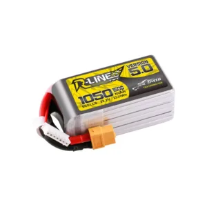 Tattu R-Line 5.0 1050mAh 22.2V 6S 150C XT60 Plug Battery