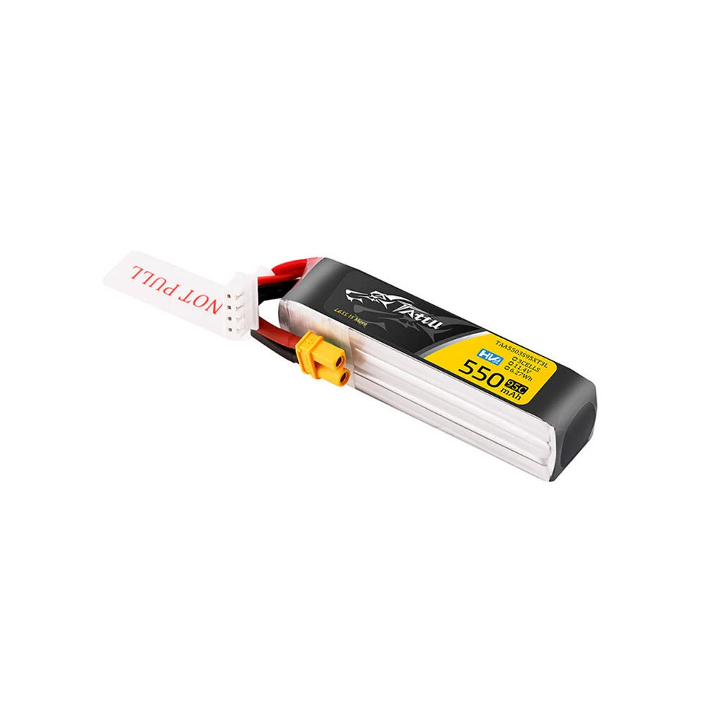 Tattu 3s 550mAh 95C 11.4V HV Lipo Battery with XT30 Plug Long-Pack Connector 3 Tattu 3s 550mAh 95C 11.4V HV Lipo Battery with XT30 Plug Long-Pack Connector
