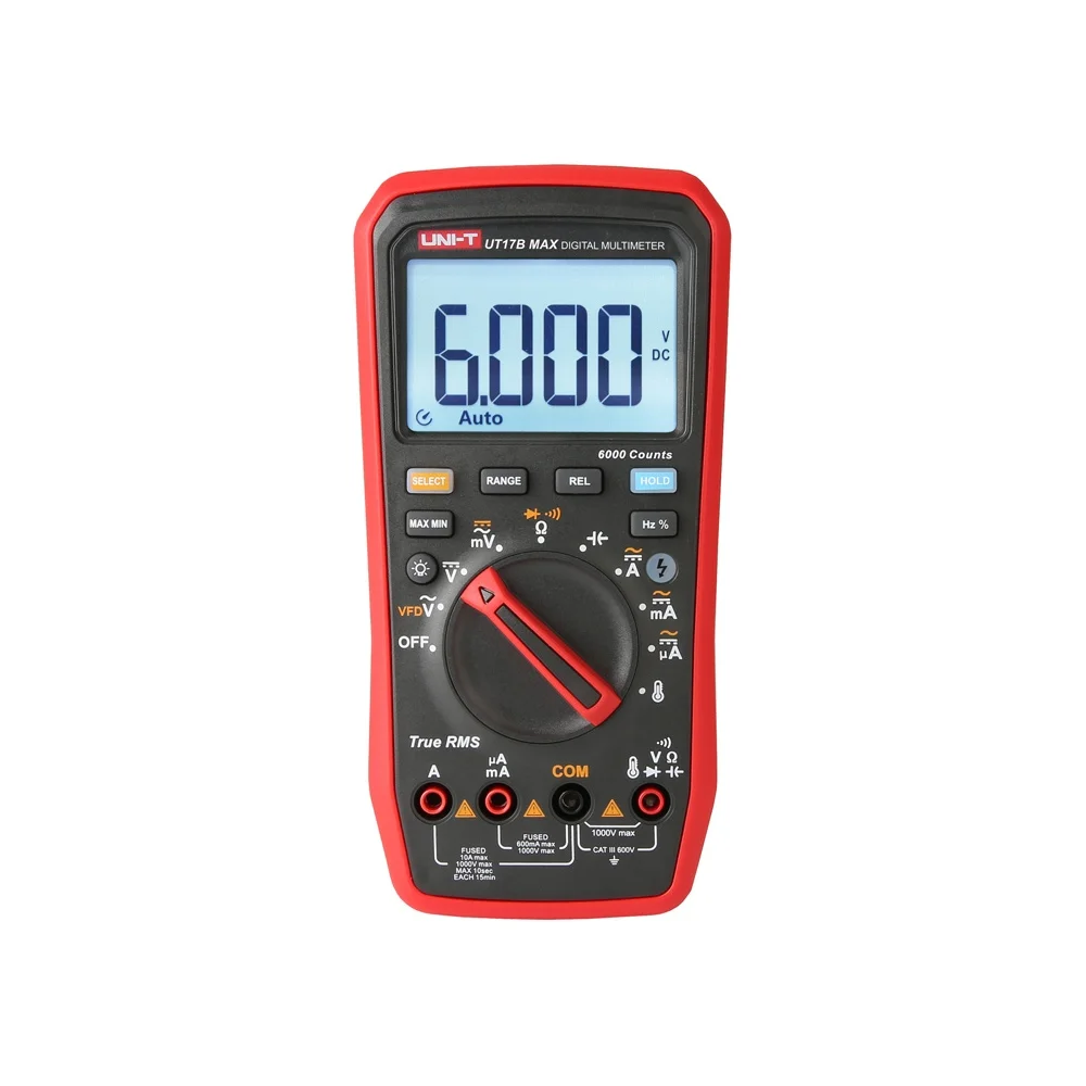 Uni-T True RMS UT17B MAX Digital Multimeter 1 Uni-T True RMS UT17B MAX Digital Multimeter