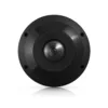 All-weather, vandal-resistant 12MP PoE camera with panoramic 360° coverage, digital pan-tilt-zoom functionality, and smart IR functionality.