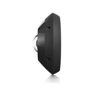 All-weather, vandal-resistant 12MP PoE camera with panoramic 360° coverage, digital pan-tilt-zoom functionality, and smart IR functionality.