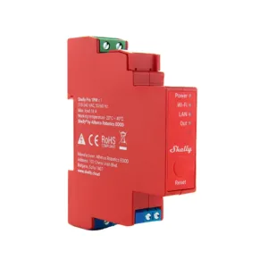 Shelly Pro 1PM DIN Rail Switch with Power measurement, 1 channel, WiFi/LAN