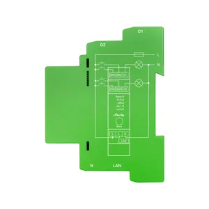 Shelly Pro Dimmer 2 DIN Rail Smart Switch, 2-channel